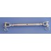 M12 Jaw Jaw Turnbuckle, 316 Grade Stainless Steel