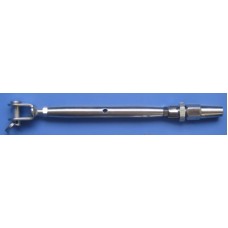 Swageless Turnbuckle for 5mm wire, 316 Grade Stainless Steel